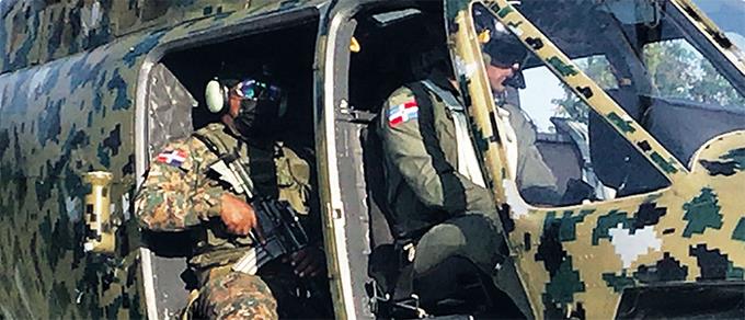 integran helicopteros y drones a vigilancia en la zona fronteriza