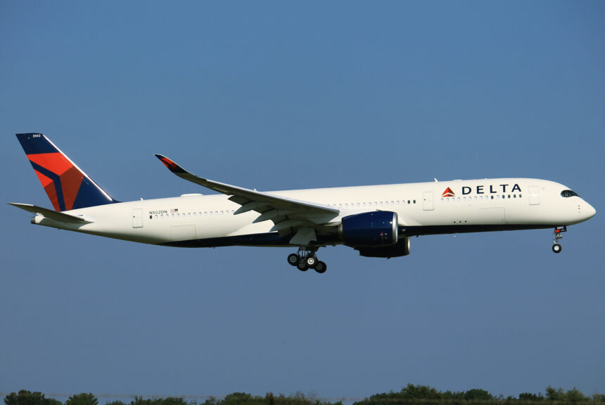 Delta Air Lines Airbus A350 941 N502DN