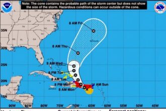 fiona ya es huracan ordenan evacuaciones obligatorias en las provincias en alerta roja y amarilla