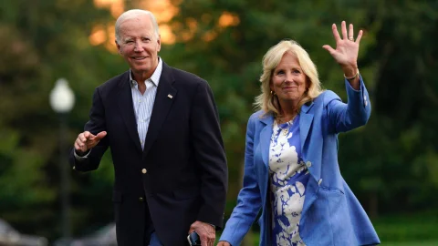 Jill Biden y Joe Biden EFE